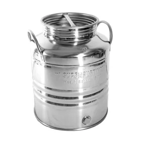 Inox kanna füles 20 L, csappal