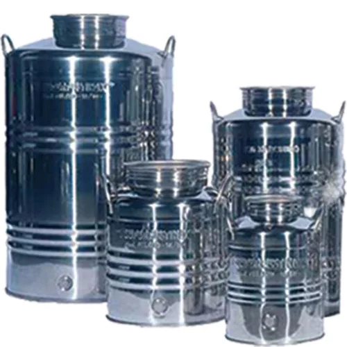 Inox kanna füles 20 L, csappal