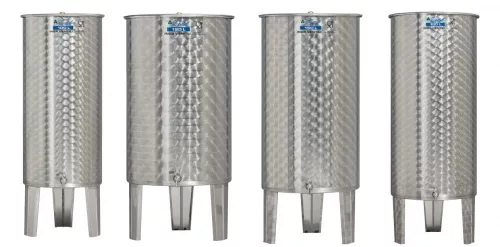 Bortartály inox 180L csappal Zottel