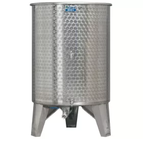 Bortartály inox 500L 3db csappal Zottel