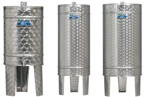 Pálinkatartály inox 12 L Zottel