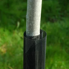 Facsemete védőháló 6cmx110cm fekete 6db/csom.