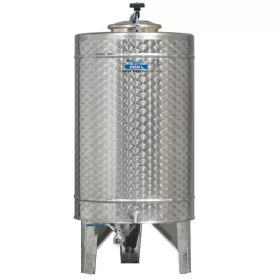 Olajtartály inox 200L Zottel