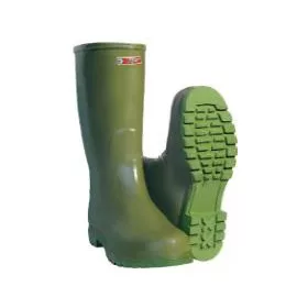 Gumicsizma zöld hosszúszárú matt 40 Tigar 71223/40