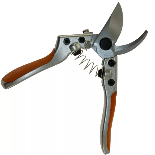 Metszőolló nyomásra nyíló 18 cm gumirozott