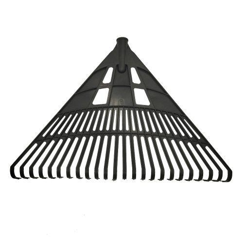 Lombseprű műanyag 60cm egyenes fekete (4547)