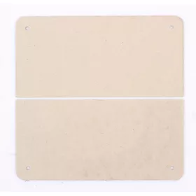 Szigetelőlap 300x300 kazánajtóhoz