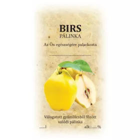 Matrica birs pálinka 50 db/csom