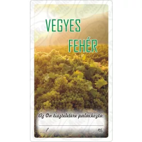 Matrica vegyes fehérbor 50db/csom