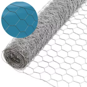 Csibefonat horganyzott 50cm osztás:25x25mm átm:0.8mm, 10m