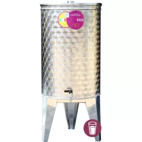 Pálinkatartály inox 75L Panka