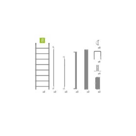 HELIO "B" állvány kiegészítő 5m-re
