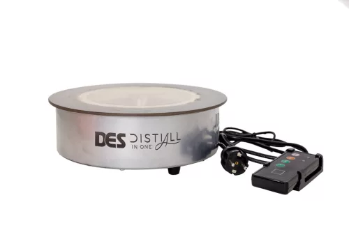 DES Illóolaj lepárló/desztilláló 10 L elektromos fűtéssel