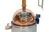 DES Performance 100 L pálinkafőző gáz fűtéssel, elektromos keverővel, Gin aromakosárral