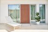 Rácsos panel/ apácarács Trellis Lop vörösesbarna 1.2x0.6m 2021926