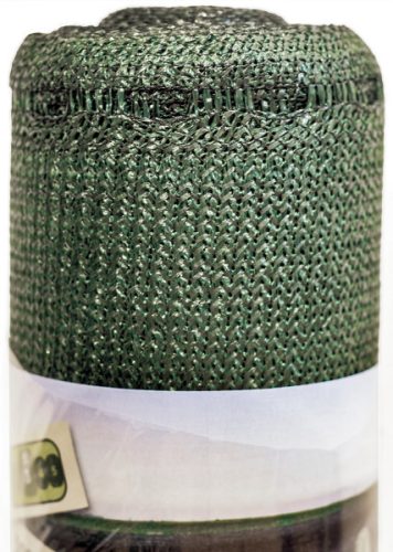 Árnyékoló háló RECYNET gomblyukakkal 2x50m sötétzöld 120g/m2 2021525