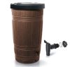 Esővízgyűjtő tartály csappal 265L WOODCAN barna