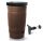 Esővízgyűjtő tartály csappal 265L WOODCAN barna