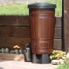 Esővízgyűjtő tartály csappal 265L WOODCAN barna