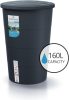 Esővízgyűjtő tartály csappal 160L SMOOTH antracit