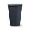 Esővízgyűjtő tartály csappal 160L SMOOTH antracit