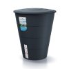 Esővízgyűjtő tartály csappal 210L SMOOTH antracit