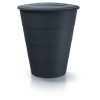 Esővízgyűjtő tartály csappal 210L SMOOTH antracit