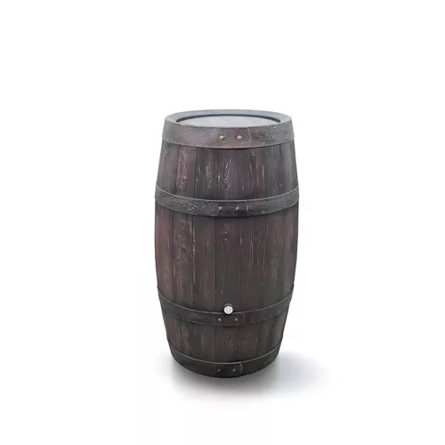 Esővízgyűjtő tartály réz csappal 250L BARRIQUE barna