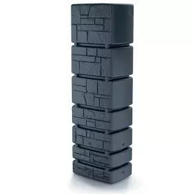 Esővízgyűjtő tartály csappal 350L TOWER STONE antracit