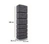 Esővízgyűjtő tartály csappal 350L TOWER STONE antracit