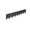 Leszúrható ágyásszegély, köves stílusú Deco Barrier 77x12.5cm fekete 2023165