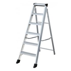 Háztartási alu létra erősített 9 fokos