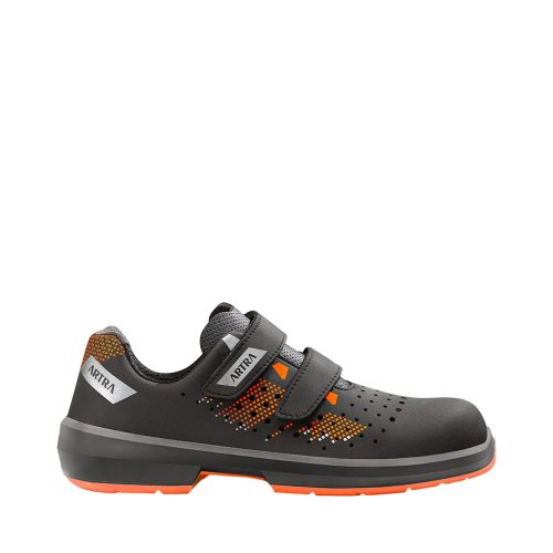 Artra Arion 836 Air 613535 S1P SRC félcipő - fekete - narancs