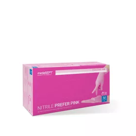 MS Nitrile Prefer egyszerhasználatos kesztyű - pink
