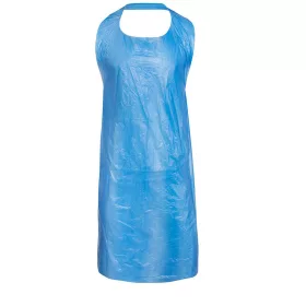 Procera egyszerhasználatos HDPE fóliakötény - kék