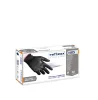 Reflexx Full Grip N85B erősített nitril szerelőkesztyű - fekete