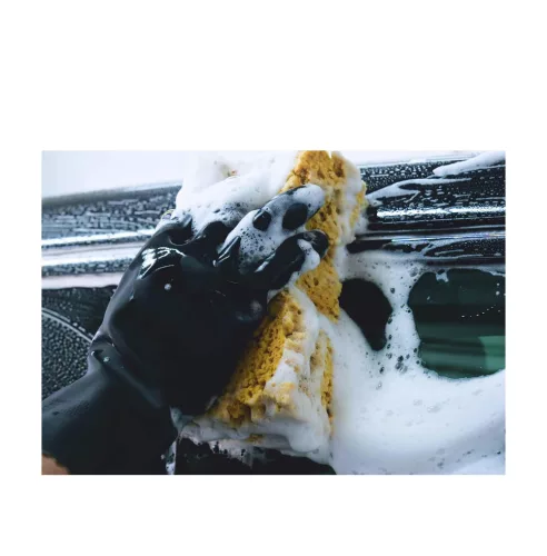 Reflexx R101 neoprén vegyszerálló kesztyű - fekete