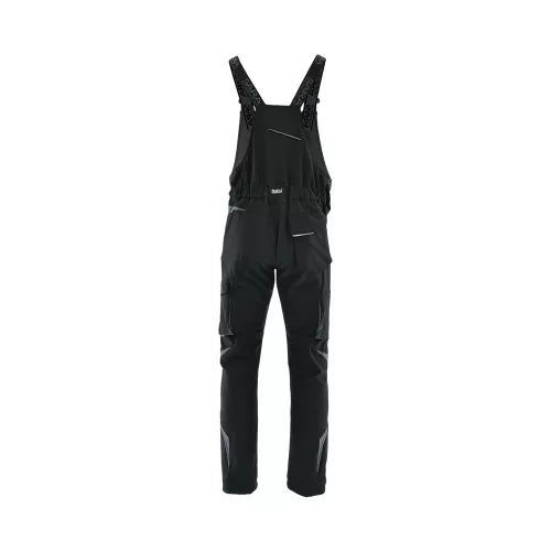 Sara Comfort Winter bélelt softshell kertésznadrág fekete - szürke