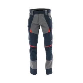 Sara Cottonflex deréknadrág - navy kék - sötétszürke