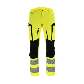   Sara Drogowiec Comfort Winter bélelt deréknadrág - sárga - fekete