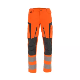   Sara Drogowiec Comfort Winter bélelt deréknadrág - narancs - sötétszürke
