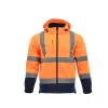 Sara Drogowiec jólláthatósági softshell kabát - narancs - navy kék
