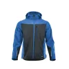 Sara Comfort Plus softshell kabát s.szürke - égkék