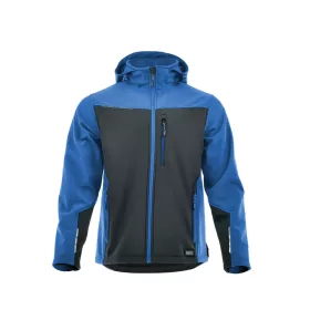 Sara Comfort Plus softshell kabát s.szürke - égkék
