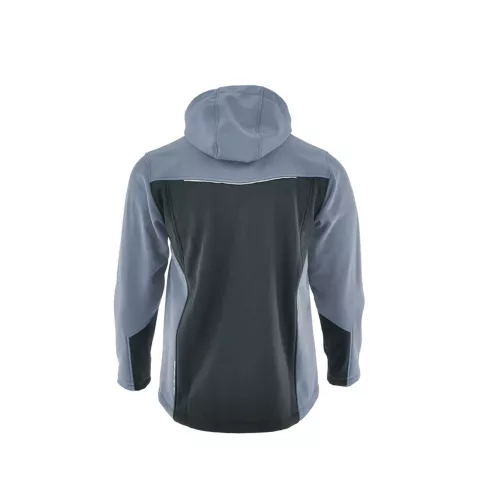 Sara Comfort Plus softshell kabát szürke - fekete