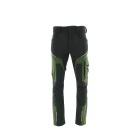   Sara Comfort Winter bélelt softshell deréknadrág fekete - zöld