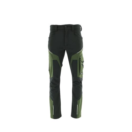 Sara Comfort Winter bélelt softshell deréknadrág fekete - zöld