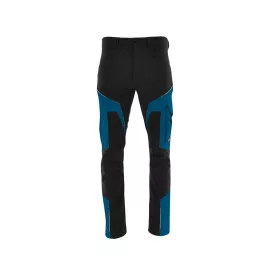   Sara Comfort Winter bélelt softshell deréknadrág fekete - petrol kék
