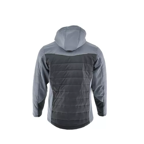 Sara Comfort Winter Hybrid bélelt kabát fekete - szürke