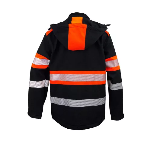 Urgent 931 kapucnis softshell bélelt kabát